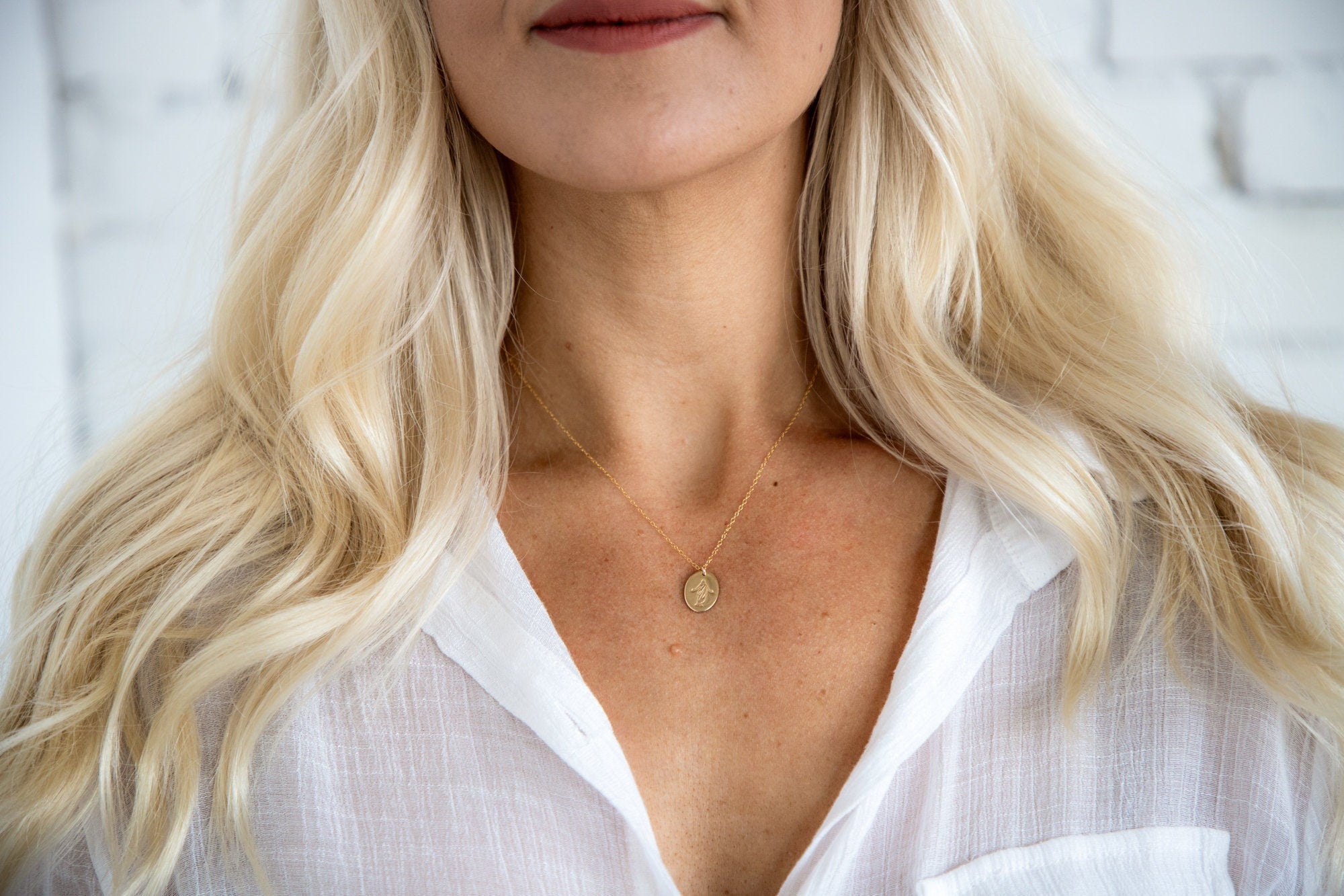 Dainty Christus Necklace